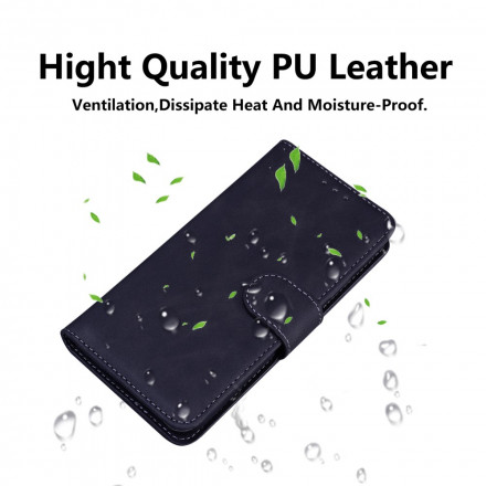 Housse Samsung Galaxy A32 5G Effet Cuir Monochrome Housse Samsung Galaxy A32 5G Effet Cuir Monochrome