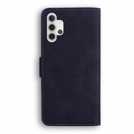 Housse Samsung Galaxy A32 5G Effet Cuir Monochrome Housse Samsung Galaxy A32 5G Effet Cuir Monochrome
