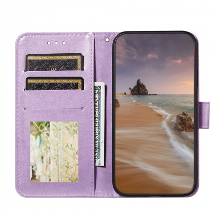 Housse Samsung Galaxy A32 5G Papillons Motif en Fleurs Housse Samsung Galaxy A32 5G Papillons Motif en Fleurs
