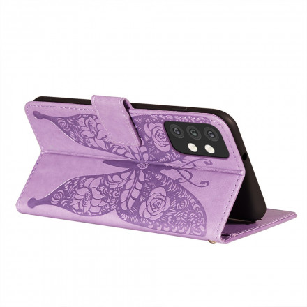 Housse Samsung Galaxy A32 5G Papillons Motif en Fleurs Housse Samsung Galaxy A32 5G Papillons Motif en Fleurs
