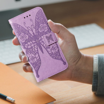 Housse Samsung Galaxy A32 5G Papillons Motif en Fleurs Housse Samsung Galaxy A32 5G Papillons Motif en Fleurs