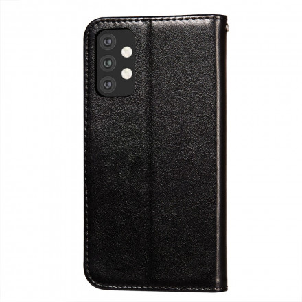 Housse Samsung Galaxy A32 5G Style Cuir Fermoir Réversible Housse Samsung Galaxy A32 5G Style Cuir Fermoir Réversible