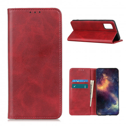 Flip Cover OnePlus 9 Cuir Fendu Sobre Flip Cover OnePlus 9 Cuir Fendu Sobre