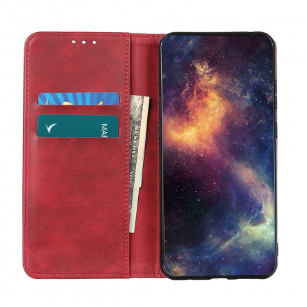 Flip Cover OnePlus 9 Cuir Fendu Sobre