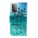 Housse Samsung Galaxy A52 5G Never Stop Dreaming Marine à Lanière Housse Samsung Galaxy A52 5G Never Stop Dreaming Marine à Lanière