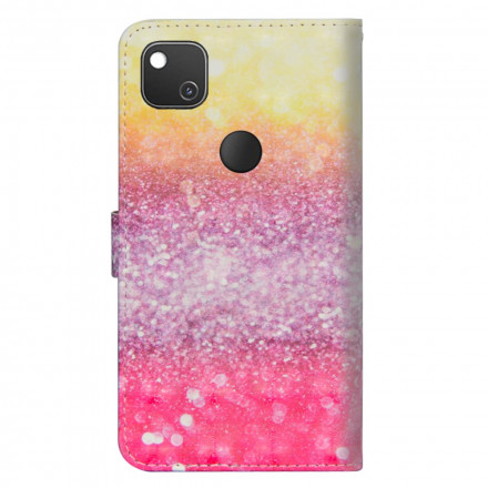 Housse Google Pixel 4a Dégradé Paillettes Magentas Housse Google Pixel 4a Dégradé Paillettes Magentas