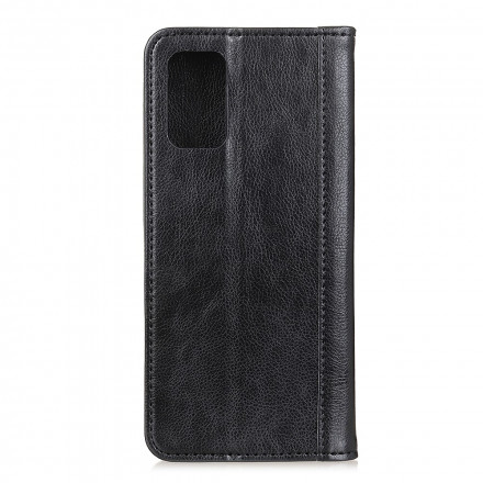 Flip Cover OnePlus 9 Cuir Litchi Fendu Élégance Flip Cover OnePlus 9 Cuir Litchi Fendu Élégance