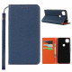 Flip Cover Google Pixel 4a Cuir Litchi Véritable à Lanière Flip Cover Google Pixel 4a Cuir Litchi Véritable à Lanière