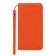 Flip Cover Google Pixel 4a Cuir Litchi Véritable à Lanière Flip Cover Google Pixel 4a Cuir Litchi Véritable à Lanière