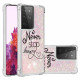 Coque Samsung Galaxy S21 Ultra 5G Never Stop Dreaming Paillettes Coque Samsung Galaxy S21 Ultra 5G Never Stop Dreaming Paillettes