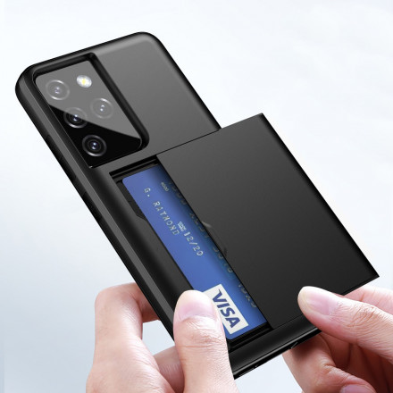 Coque Samsung Galaxy S21 Ultra 5G Rigide Flashy Porte-Cartes Coque Samsung Galaxy S21 Ultra 5G Rigide Flashy Porte-Cartes