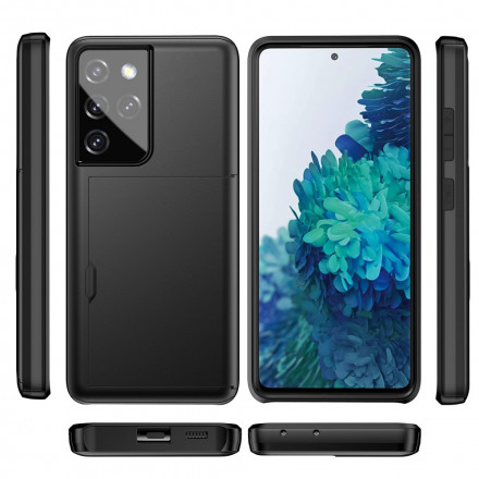 Coque Samsung Galaxy S21 Ultra 5G Rigide Flashy Porte-Cartes Coque Samsung Galaxy S21 Ultra 5G Rigide Flashy Porte-Cartes