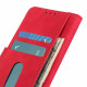 Housse OnePlus 9 Pro Effet Cuir Vintage KHAZNEH
