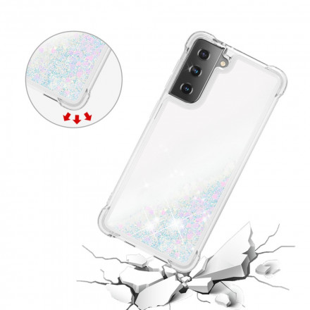 Coque Samsung Galaxy S21 Plus 5G Désires Paillettes Coque Samsung Galaxy S21 Plus 5G Désires Paillettes
