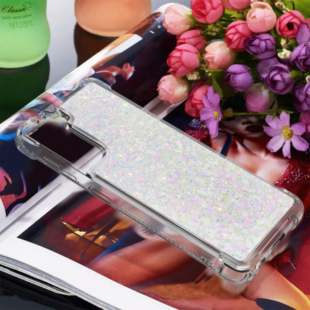 Coque Samsung Galaxy S21 Plus 5G Désires Paillettes Coque Samsung Galaxy S21 Plus 5G Désires Paillettes