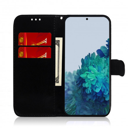 Housse Samsung Galaxy S21 Plus 5G Simili Cuir Couverture MIroir Housse Samsung Galaxy S21 Plus 5G Simili Cuir Couverture MIroir
