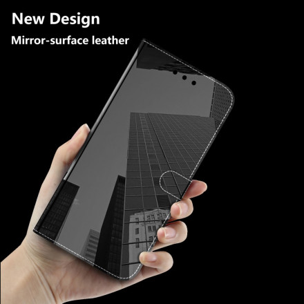 Housse Samsung Galaxy S21 Plus 5G Simili Cuir Couverture MIroir Housse Samsung Galaxy S21 Plus 5G Simili Cuir Couverture MIroir