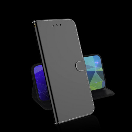Housse Samsung Galaxy S21 Plus 5G Simili Cuir Couverture MIroir Housse Samsung Galaxy S21 Plus 5G Simili Cuir Couverture MIroir