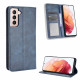 Flip Cover Samsung Galaxy S21 Plus 5G Effet Cuir Vintage Stylisé Flip Cover Samsung Galaxy S21 Plus 5G Effet Cuir Vintage Stylisé