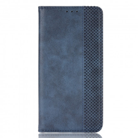 Flip Cover Samsung Galaxy S21 Plus 5G Effet Cuir Vintage Stylisé Flip Cover Samsung Galaxy S21 Plus 5G Effet Cuir Vintage Stylisé