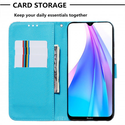 Housse Xiaomi Redmi Note 8T Attrape Rêves Aquarelle Housse Xiaomi Redmi Note 8T Attrape Rêves Aquarelle