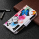 Housse Xiaomi Redmi Note 8T Poche Zippée Papillons Housse Xiaomi Redmi Note 8T Poche Zippée Papillons
