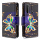 Housse Xiaomi Redmi Note 8T Poche Zippée Papillon Dorés Housse Xiaomi Redmi Note 8T Poche Zippée Papillon Dorés