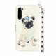 Housse Xiaomi Redmi Note 8T Chien Light Spots à Lanière Housse Xiaomi Redmi Note 8T Chien Light Spots à Lanière