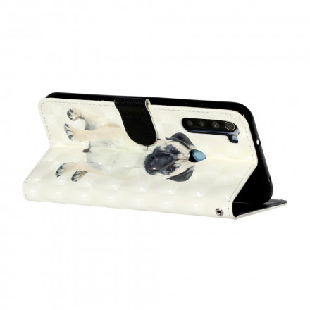 Housse Xiaomi Redmi Note 8T Chien Light Spots à Lanière Housse Xiaomi Redmi Note 8T Chien Light Spots à Lanière