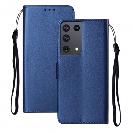 Housse Samsung Galaxy S21 Ultra 5G Unique Design avec Lanière Housse Samsung Galaxy S21 Ultra 5G Unique Design avec Lanière