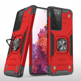 Coque Samsung Galaxy S21 Ultra 5G Ring Résistante Détachable