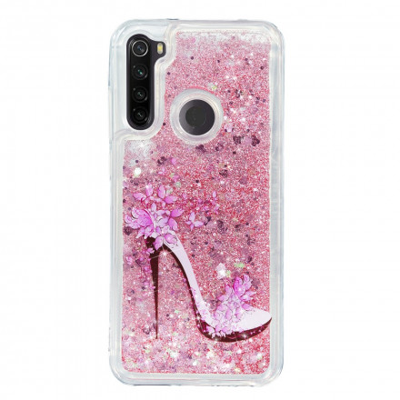 Coque Xiaomi Redmi Note 8T Escarpin Paillettes