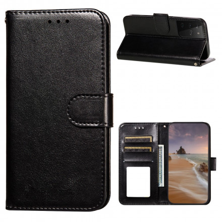 Housse Samsung Galaxy S21 Ultra 5G Style Cuir Fermoir Réversible Housse Samsung Galaxy S21 Ultra 5G Style Cuir Fermoir Réversible