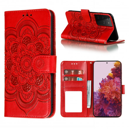 Housse Samsung Galaxy S21 Ultra 5G Mandala Entier