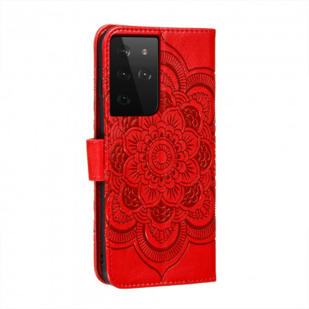 Housse Samsung Galaxy S21 Ultra 5G Mandala Entier