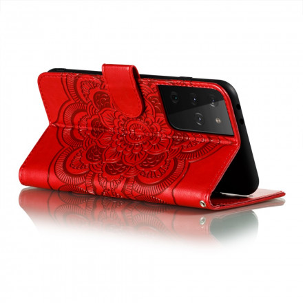 Housse Samsung Galaxy S21 Ultra 5G Mandala Entier
