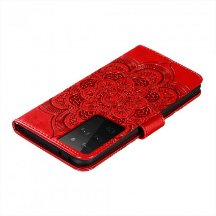 Housse Samsung Galaxy S21 Ultra 5G Mandala Entier