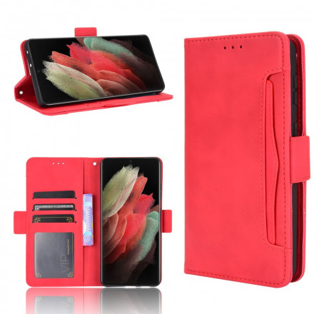 Housse Samsung Galaxy S21 Ultra 5G Classe Première Multi-Cartes Housse Samsung Galaxy S21 Ultra 5G Classe Première Multi-Cartes
