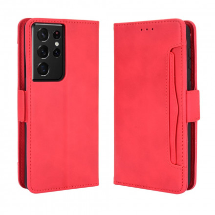 Housse Samsung Galaxy S21 Ultra 5G Classe Première Multi-Cartes Housse Samsung Galaxy S21 Ultra 5G Classe Première Multi-Cartes