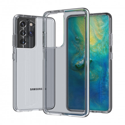 Coque Samsung Galaxy S21 Ultra 5G Colorée Transparente Coque Samsung Galaxy S21 Ultra 5G Colorée Transparente