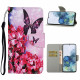 Housse Samsung Galaxy S21 Ultra 5G Papillons Floraux Lanière Housse Samsung Galaxy S21 Ultra 5G Papillons Floraux Lanière
