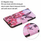 Housse Samsung Galaxy S21 Ultra 5G Papillons Floraux Lanière Housse Samsung Galaxy S21 Ultra 5G Papillons Floraux Lanière
