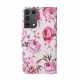 Housse Samsung Galaxy S21 Ultra 5G Fleurs Magistrales avec Lanière Housse Samsung Galaxy S21 Ultra 5G Fleurs Magistrales avec Lanière