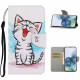 Housse Samsung Galaxy S21 Ultra 5G Chaton Couleur à Lanière Housse Samsung Galaxy S21 Ultra 5G Chaton Couleur à Lanière
