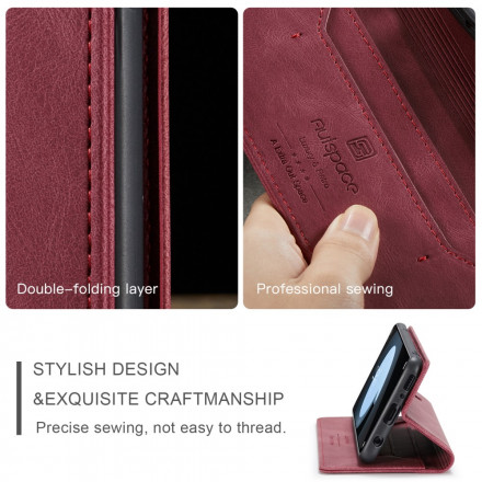 Flip Cover Samsung Galaxy S21 Ultra 5G AUTSPACE RFID Series Flip Cover Samsung Galaxy S21 Ultra 5G AUTSPACE RFID Series