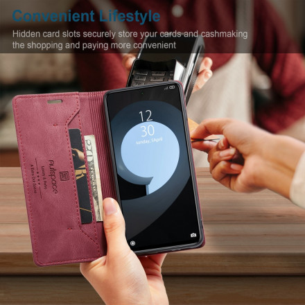 Flip Cover Samsung Galaxy S21 Ultra 5G AUTSPACE RFID Series Flip Cover Samsung Galaxy S21 Ultra 5G AUTSPACE RFID Series