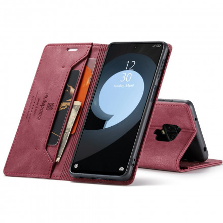 Flip Cover Samsung Galaxy S21 Ultra 5G AUTSPACE RFID Series Flip Cover Samsung Galaxy S21 Ultra 5G AUTSPACE RFID Series