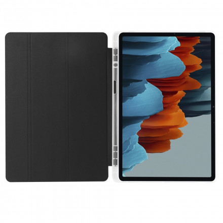 Smart Case Silicone et Simili Cuir Samsung Galaxy Tab S7 Plus Smart Case Silicone et Simili Cuir Samsung Galaxy Tab S7 Plus