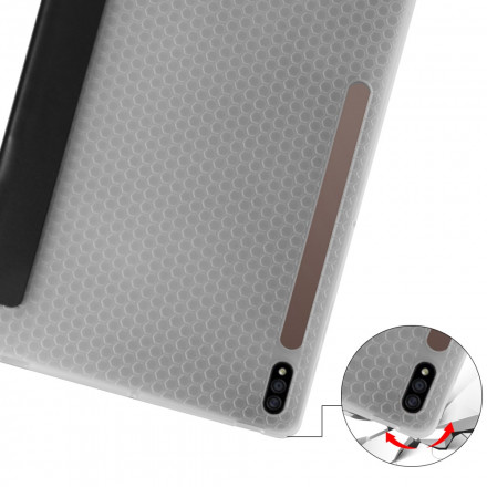 Smart Case Silicone et Simili Cuir Samsung Galaxy Tab S7 Plus Smart Case Silicone et Simili Cuir Samsung Galaxy Tab S7 Plus