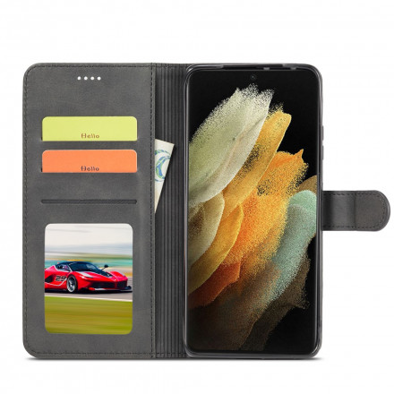 Housse Samsung Galaxy S21 Ultra 5G LC.IMEEKE Effet Cuir Housse Samsung Galaxy S21 Ultra 5G LC.IMEEKE Effet Cuir